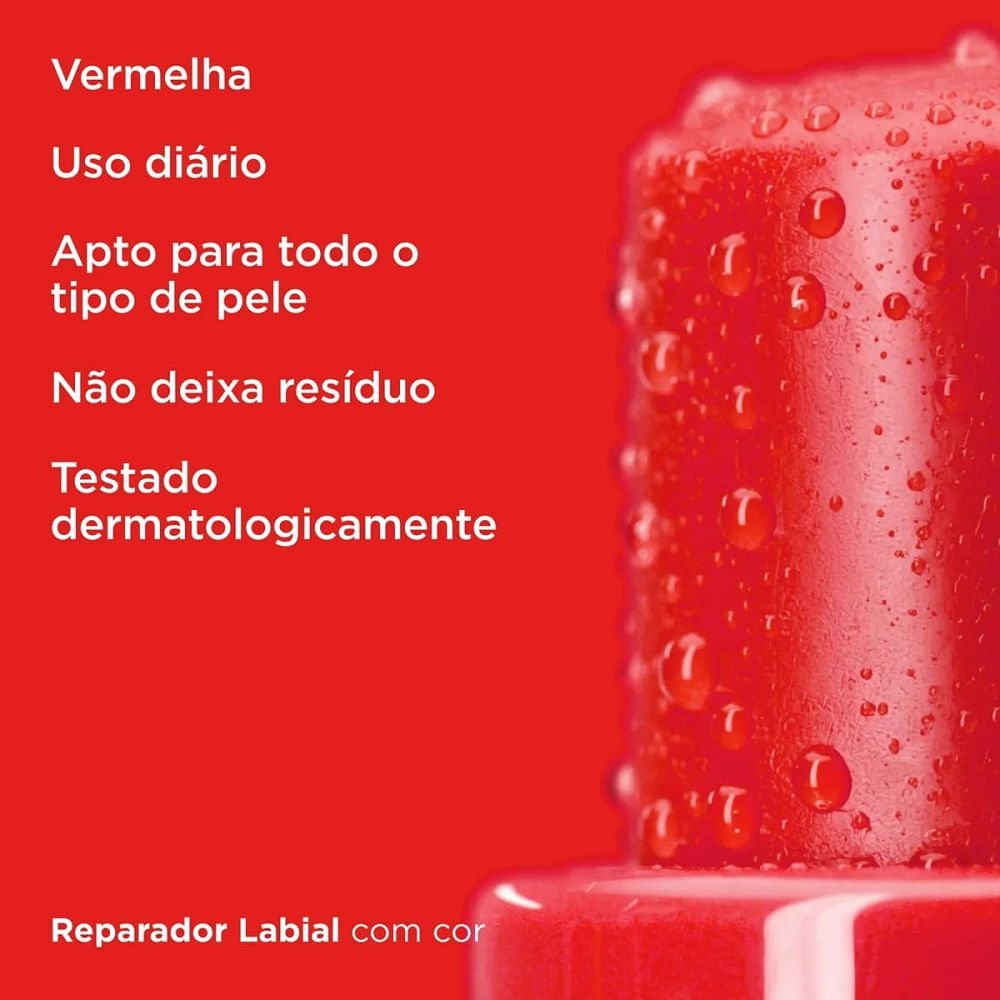 Reparador Labial Isdin Stick Red 4g Vermelho 6