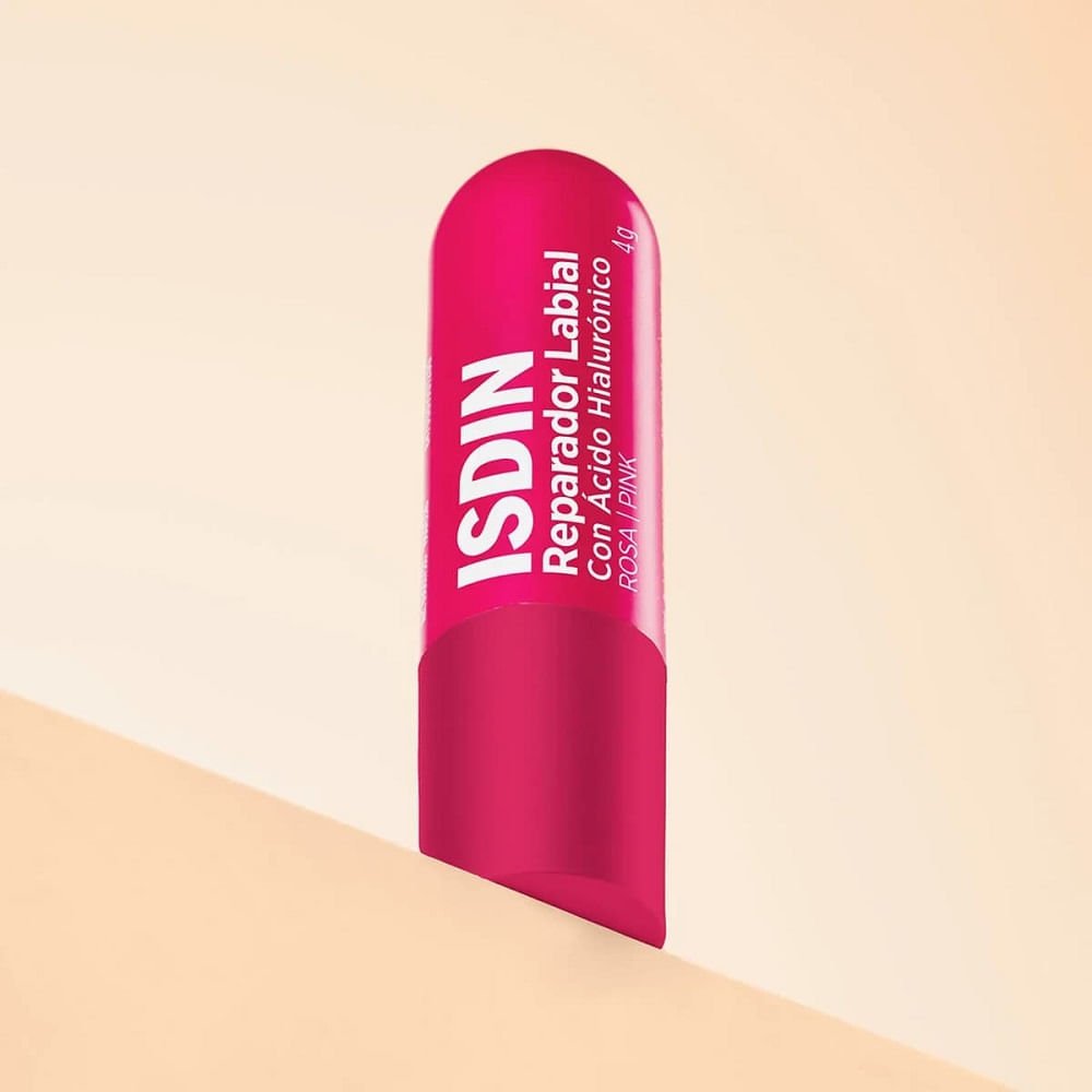 Reparador Labial Isdin Stick Pink 4g Rosa 3