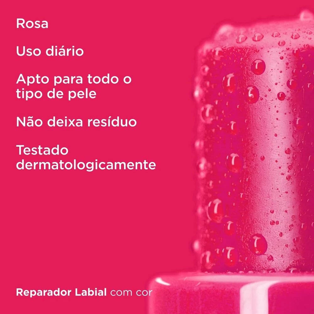 Reparador Labial Isdin Stick Pink 4g Rosa 6