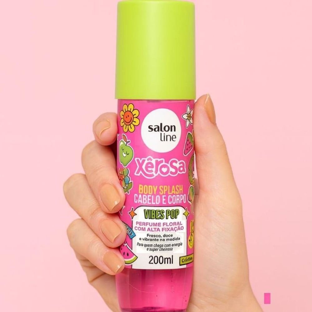 Body Splash Salon Line Xêrosa Vibes Pop 200ml 200ml 3