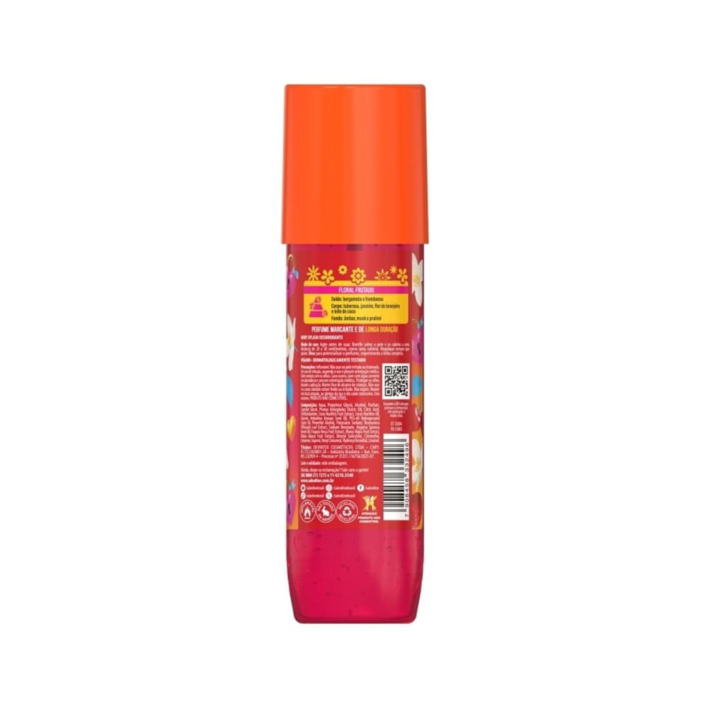 Body Splash Salon Line Xêrosa Glamour Chic 200ml 200ml 2