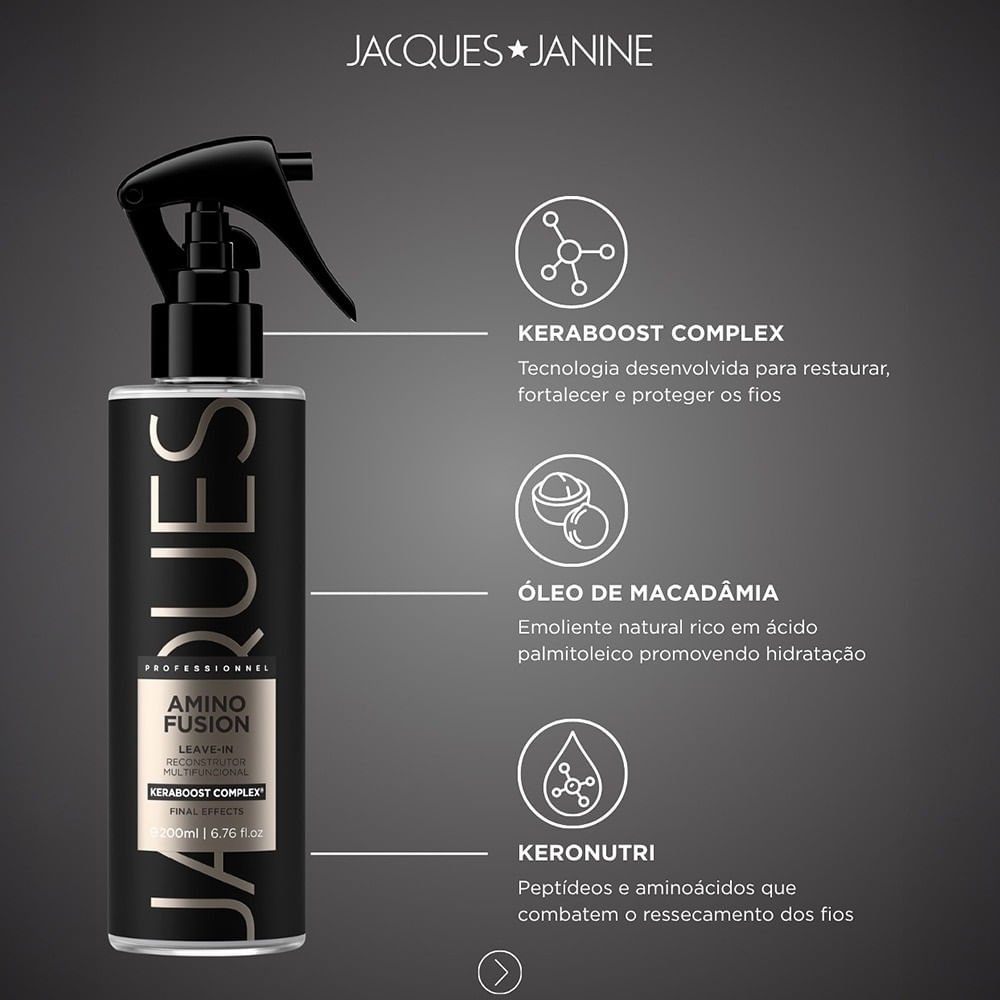 Leave-In Jacques Janine Amino Fusion 200ml 200ml 2