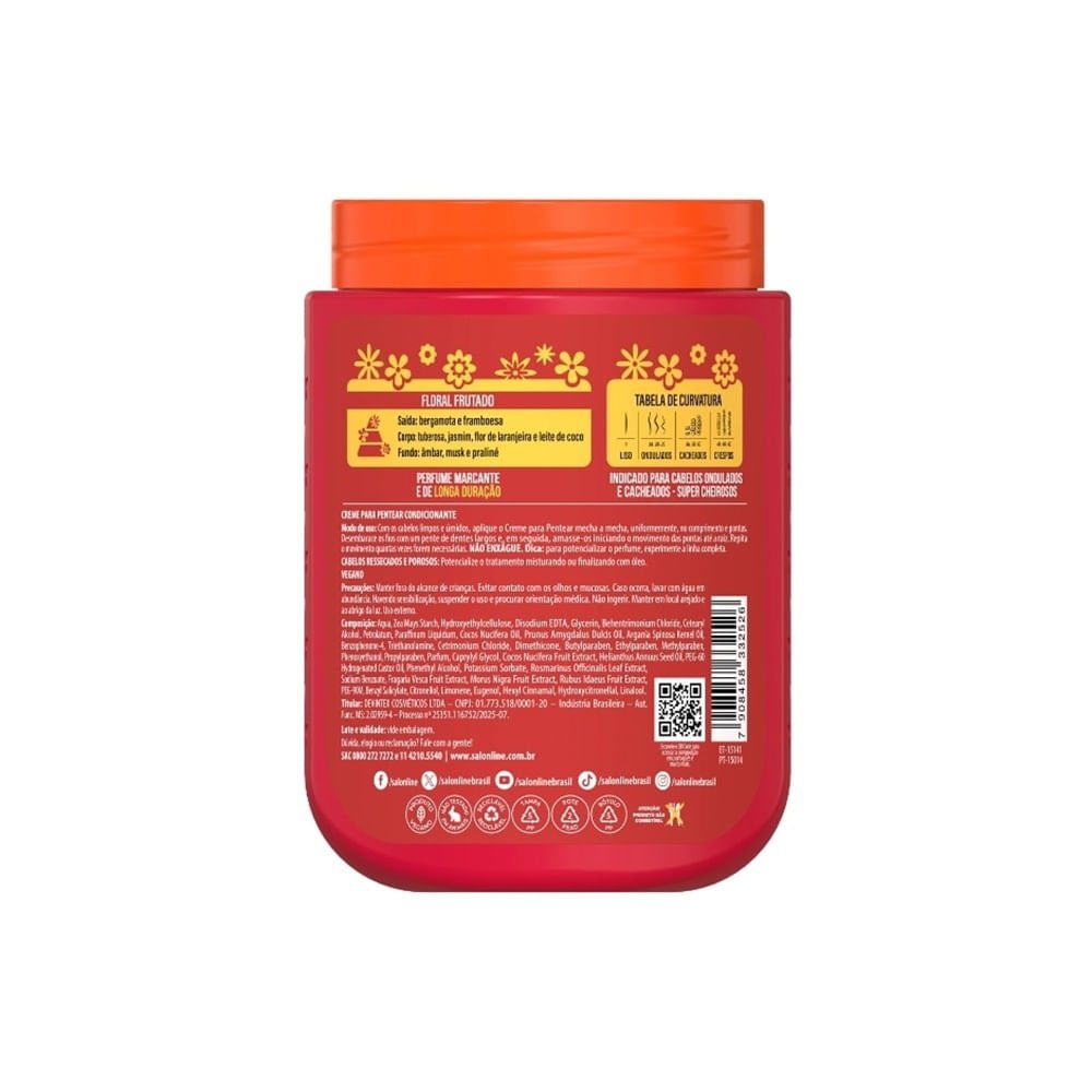 Creme de Pentear Salon Line Xêrosa Glamour Chic 800g 800g 2