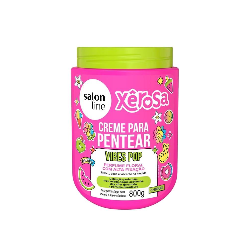 Creme de Pentear Salon Line Xêrosa Vibes Pop 800g