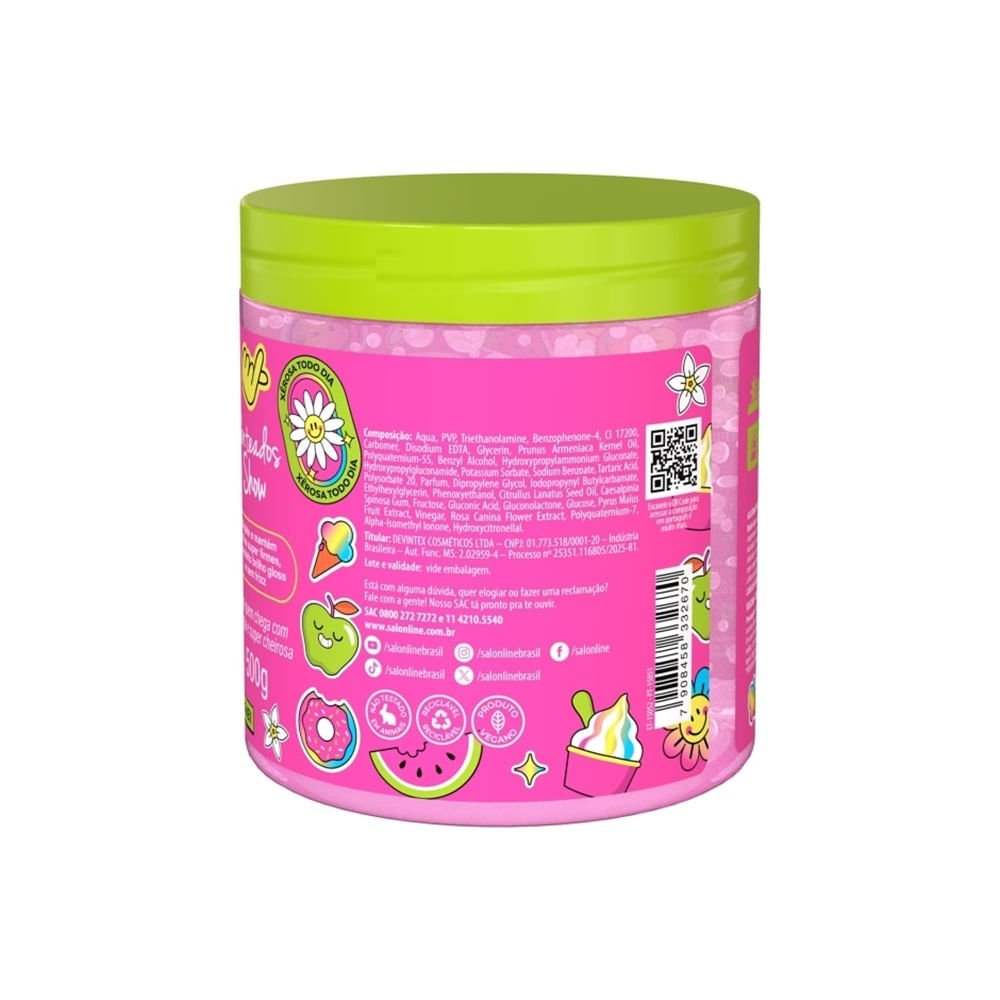 Gelatina Capilar Salon Line Xêrosa Vibes Pop 500g