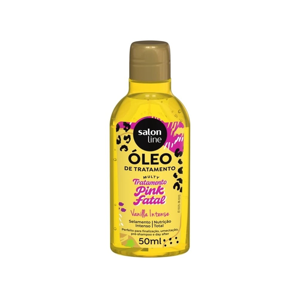 Óleo Capilar Salon Line Cachos dos Sonhos Pink Fatal 50ml