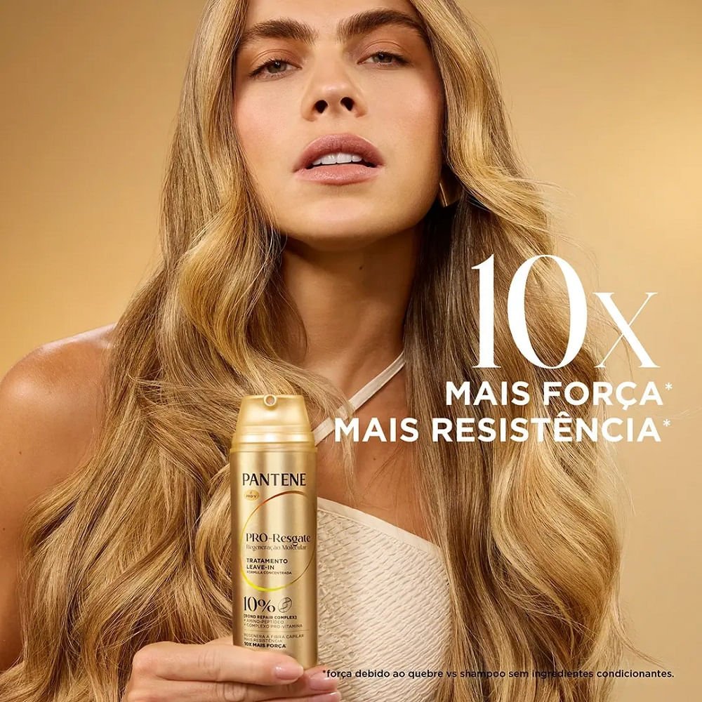 Leave In Pantene Pro Resgate Regeneração Molecular Bond Repair 150ml 150ml 3