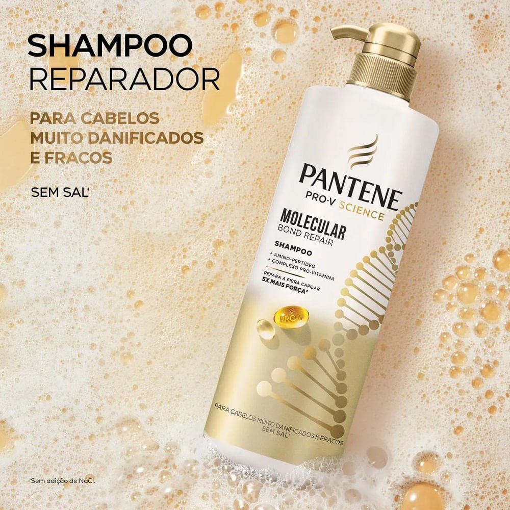 Shampoo Pantene Pro-V Science Molecular Bond Repair 510ml 510ml 3