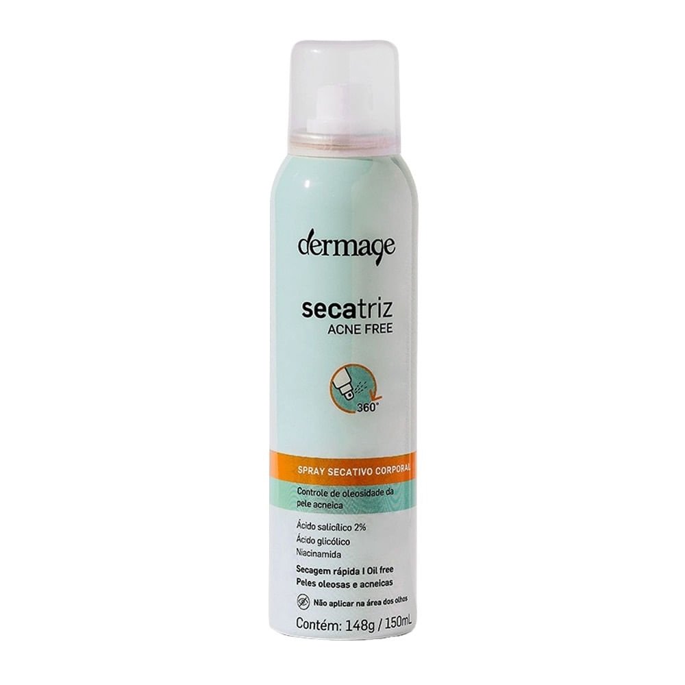 Spray Secativo Corporal Dermage Secatriz Acne Free 150ml