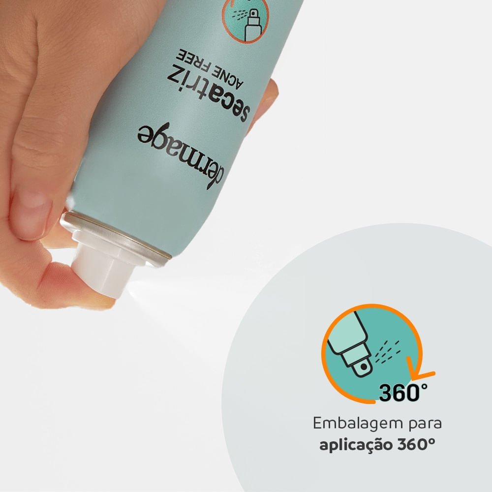 Spray Secativo Corporal Dermage Secatriz Acne Free 150ml 150ml 3