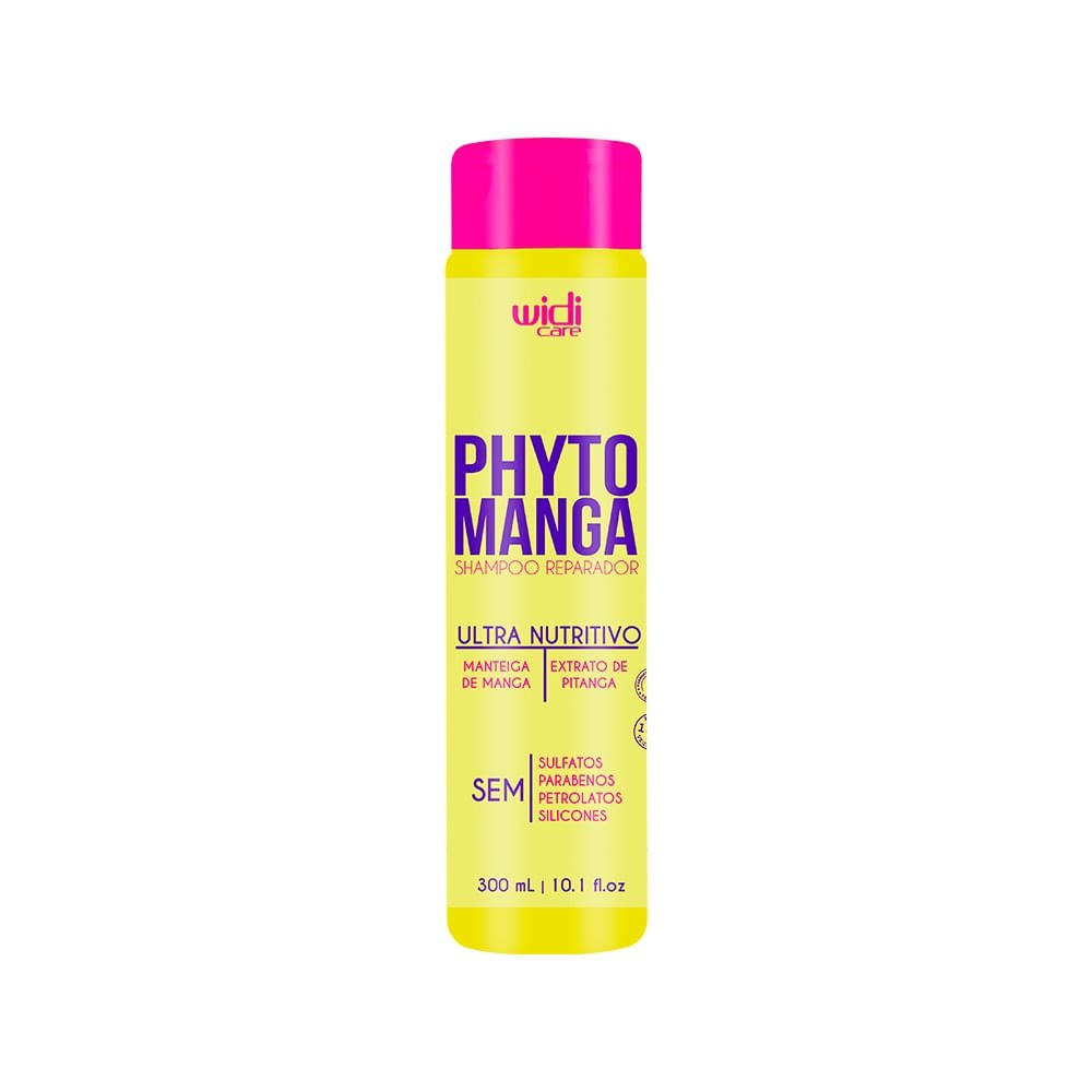 Kit Phytomanga Widi Care Shampoo 300ml + Gelatina 300g + Ativador de Curvaturas 300ml ÚNICO 2