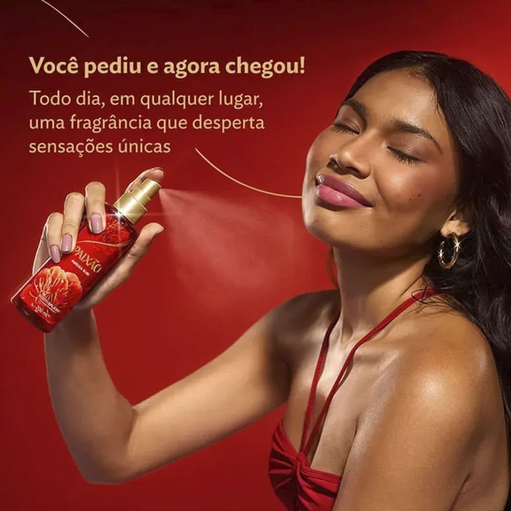Body Splash Paixão Tentadora Ameixa Rubi 200ml 200ml 3