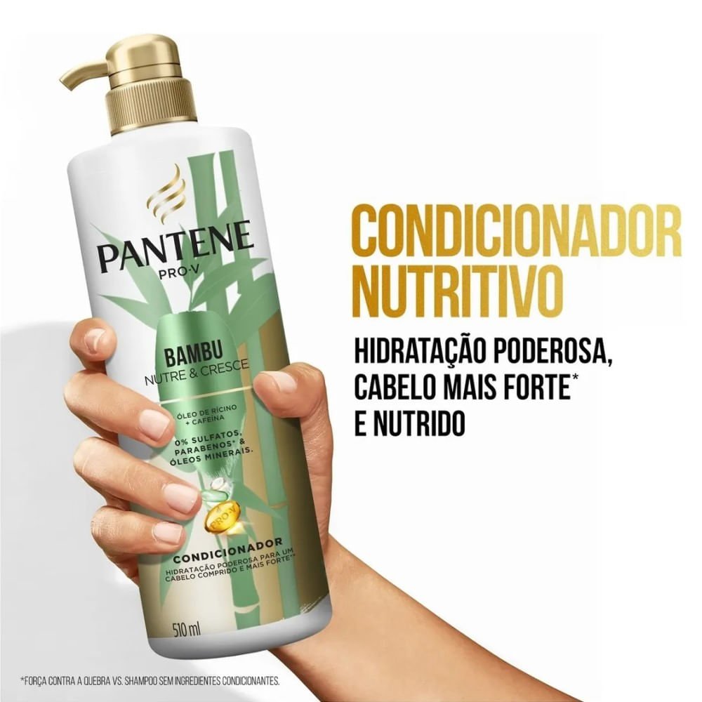 Condicionador Pantene Pro-V Bambu Nutre e Cresce 510ml 510ml 2