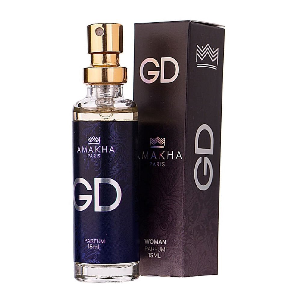 Kit Amakha Paris GD Woman Body Splash 100ml + Perfume 15ml ÚNICO 2