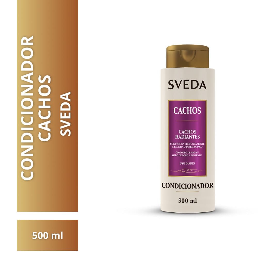 Condicionador Sveda Hair Cachos Radiantes 500ml 500ml 2