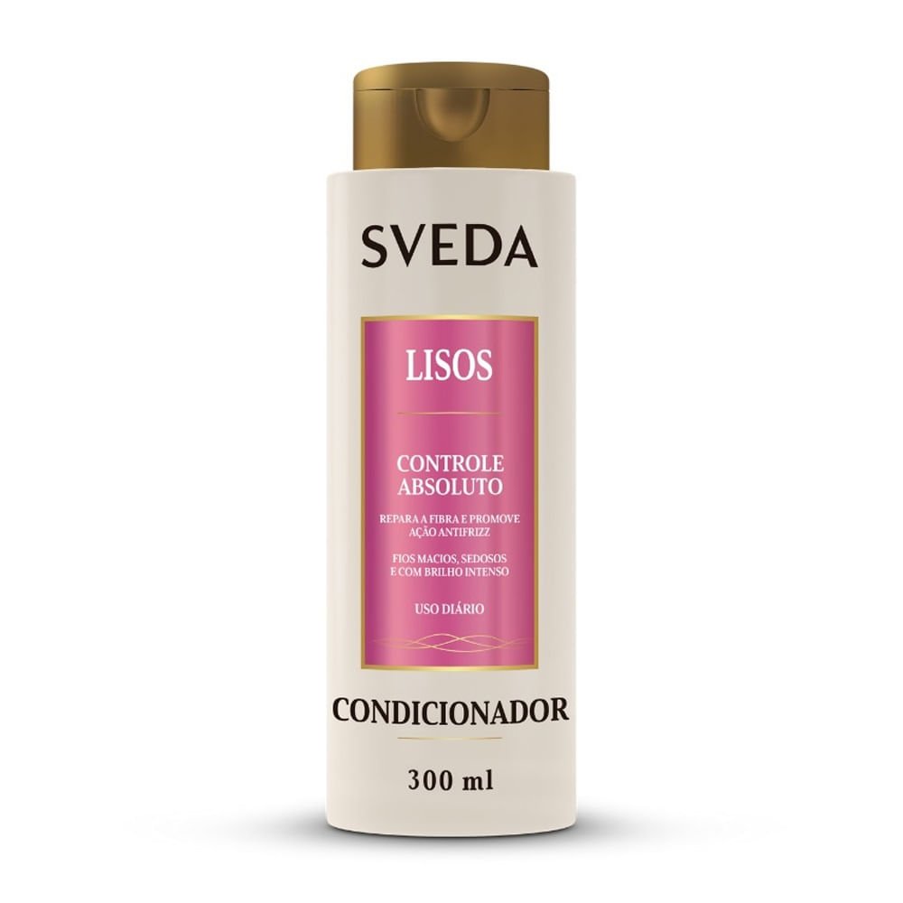 Kit Sveda Hair Lisos Shampoo + Condicionador 300ml Cada ÚNICO 3