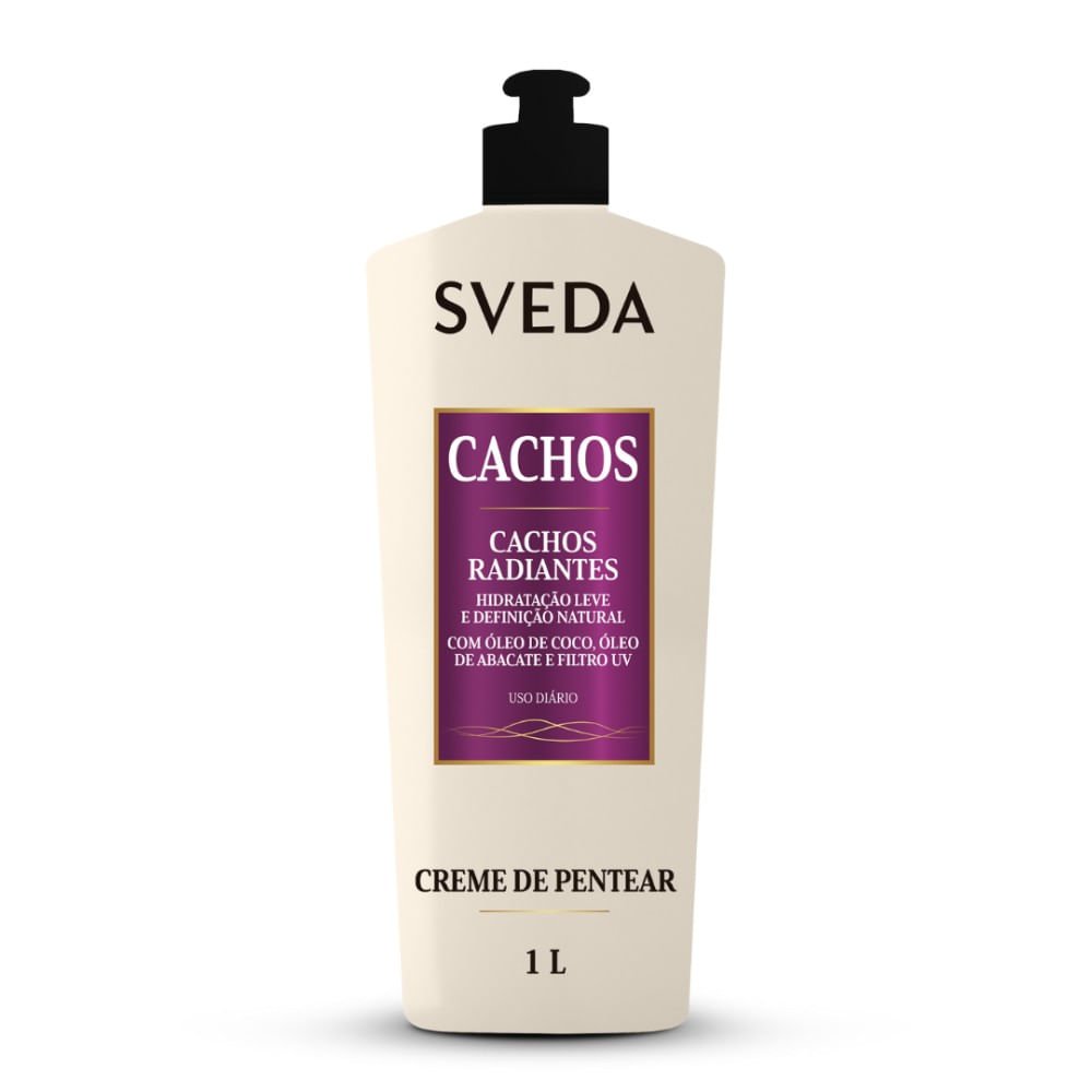 Creme de Pentear Sveda Cachos Radiantes 1L