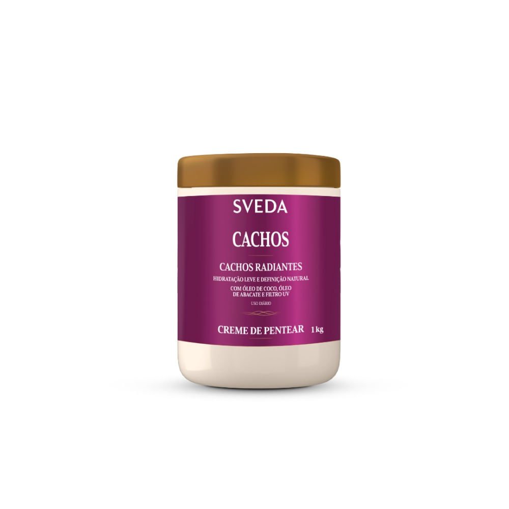 Creme de Pentear Sveda Cachos Radiantes 1kg