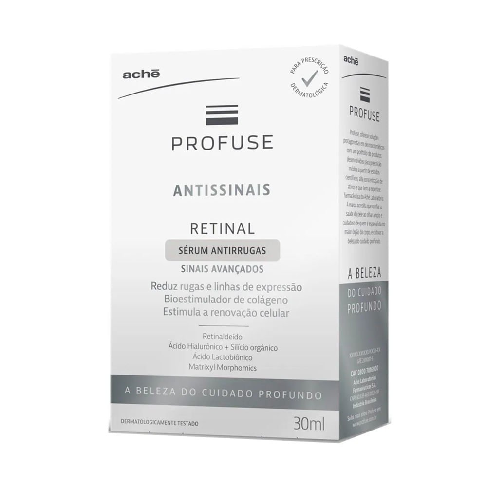 Sérum Antirrugas Profuse Retinal Antissinais 30ml