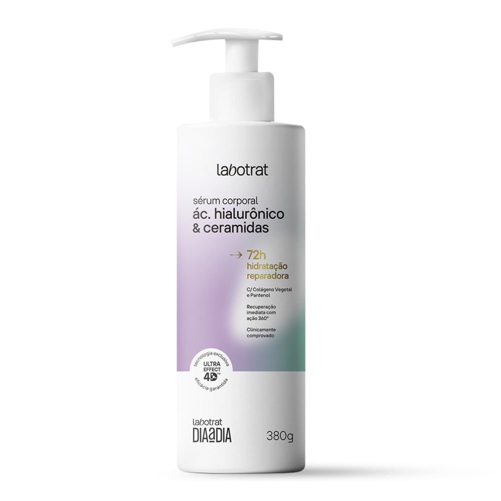 Sérum Corporal Ácido Hialurônico & Ceramidas Labotrat Dia a Dia 380g