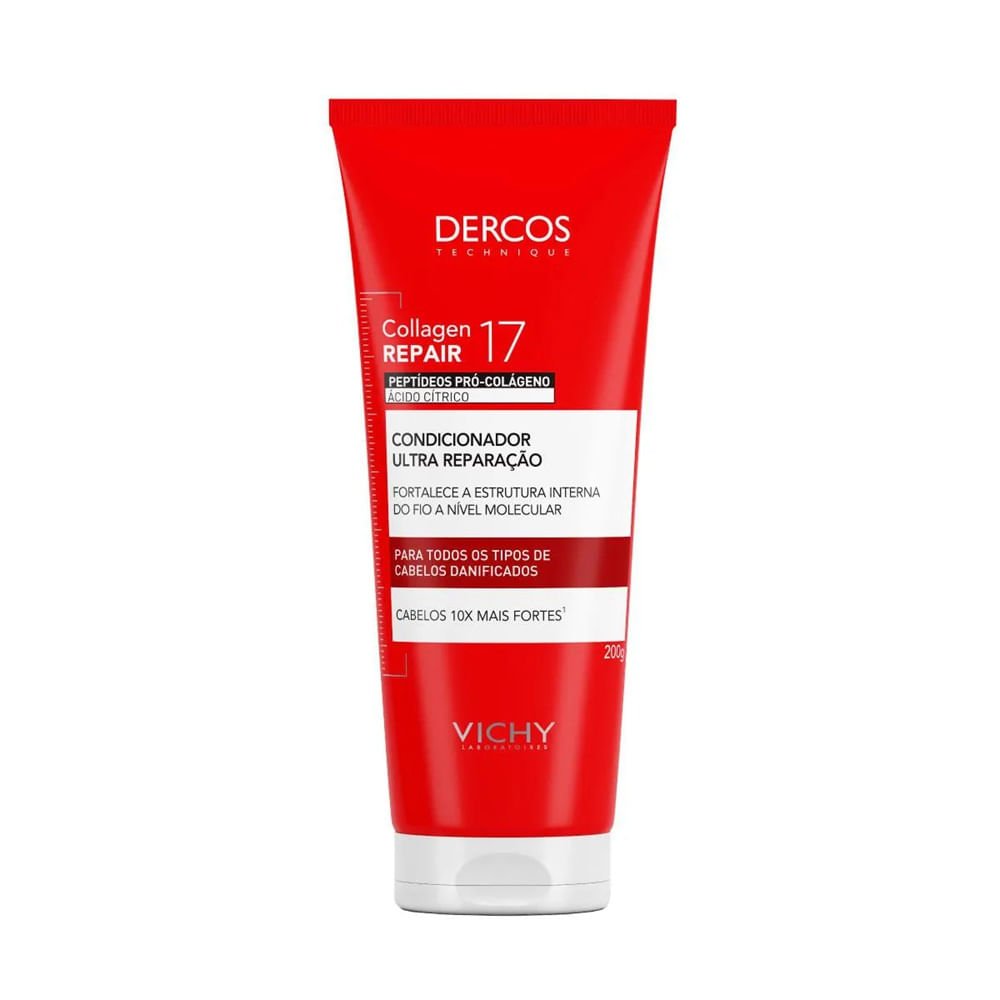 Condicionador Ultra Reparação Vichy Dercos Collagen Repair 17 200g