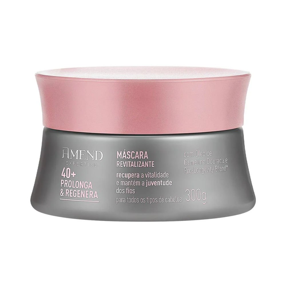 Máscara Amend Expertise 40+ Prolonga e Regenera 300g