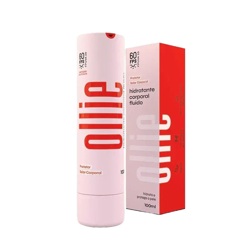 Protetor Solar Corporal Ollie Hidratante Fps 60 100ml