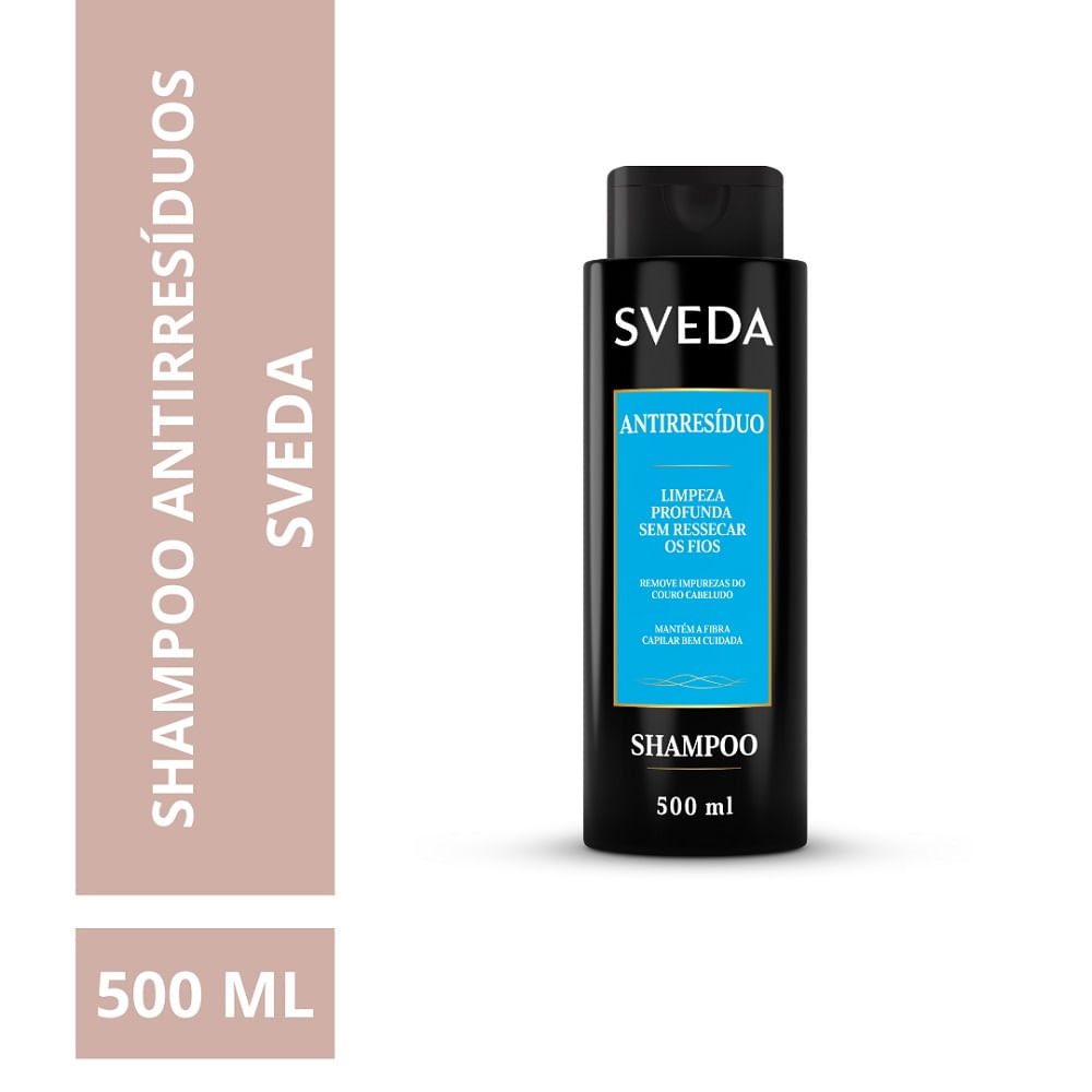 Shampoo Antirresíduo Sveda Hair 500ml 500ml 2