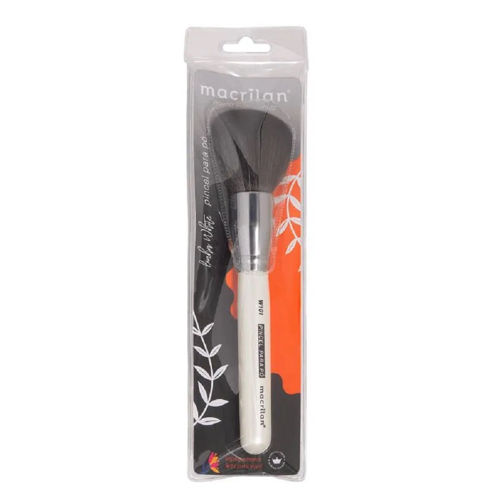 Pincel de Maquiagem para Pó Macrilan W101 1un