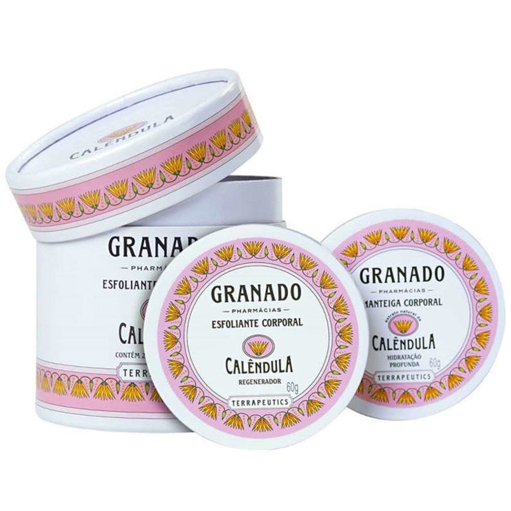 Kit Esfoliante + Manteiga Corporal Granado Calêndula 60g ÚNICO 1