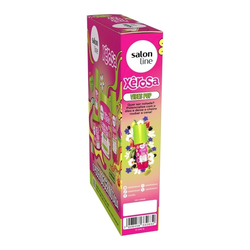 Kit Salon Line Xêrosa Vibes Pop Shampoo 300ml + Condicionador Multy 200ml 200ml 4