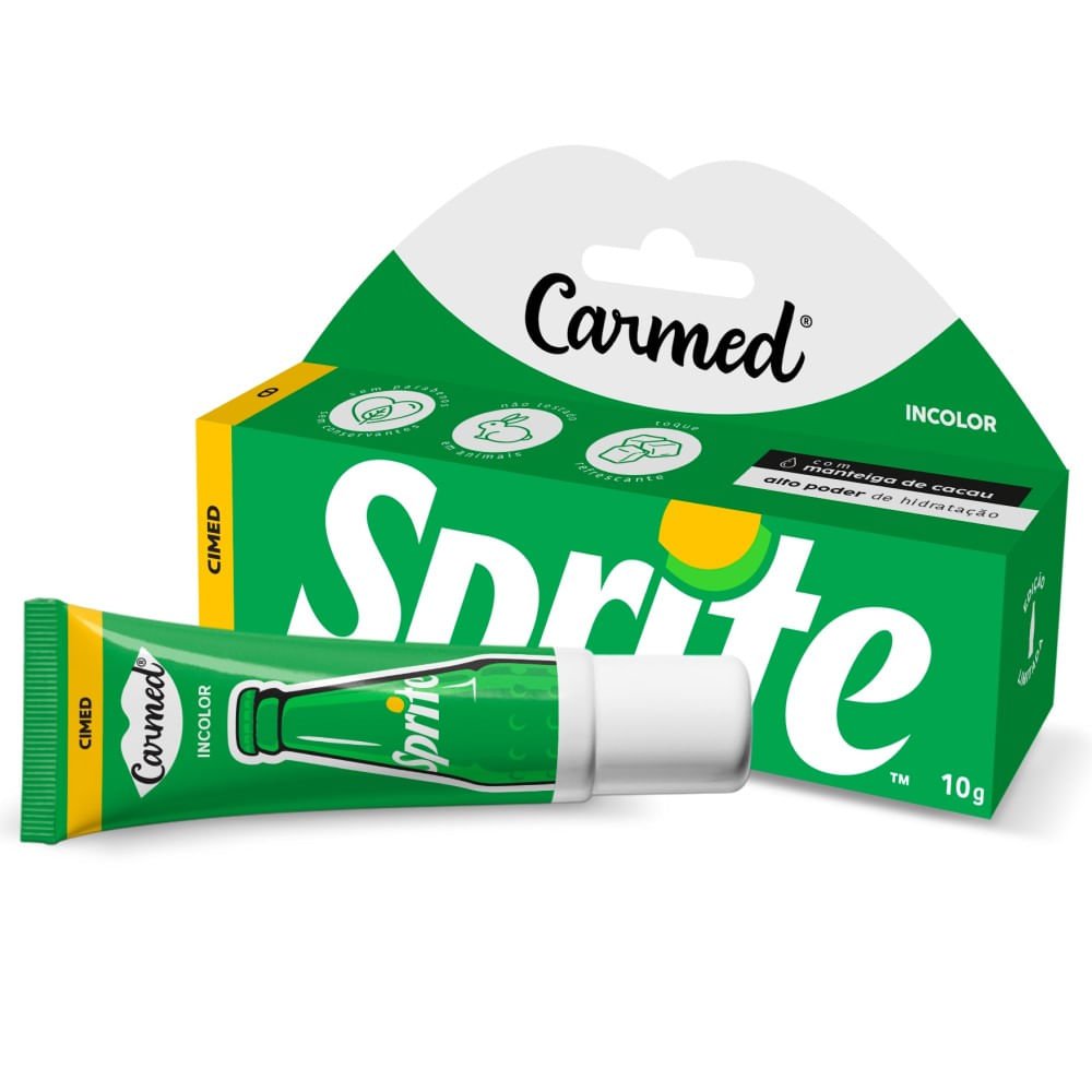 Hidratante Labial Carmed Sprite Incolor 10g Incolor 1