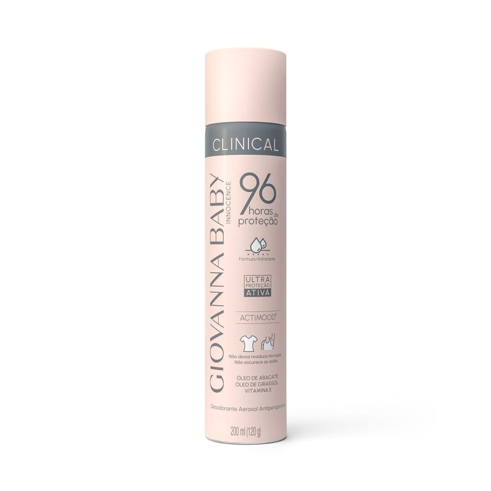Desodorante Giovanna Baby Aerosol Clinical Innocence 200ml