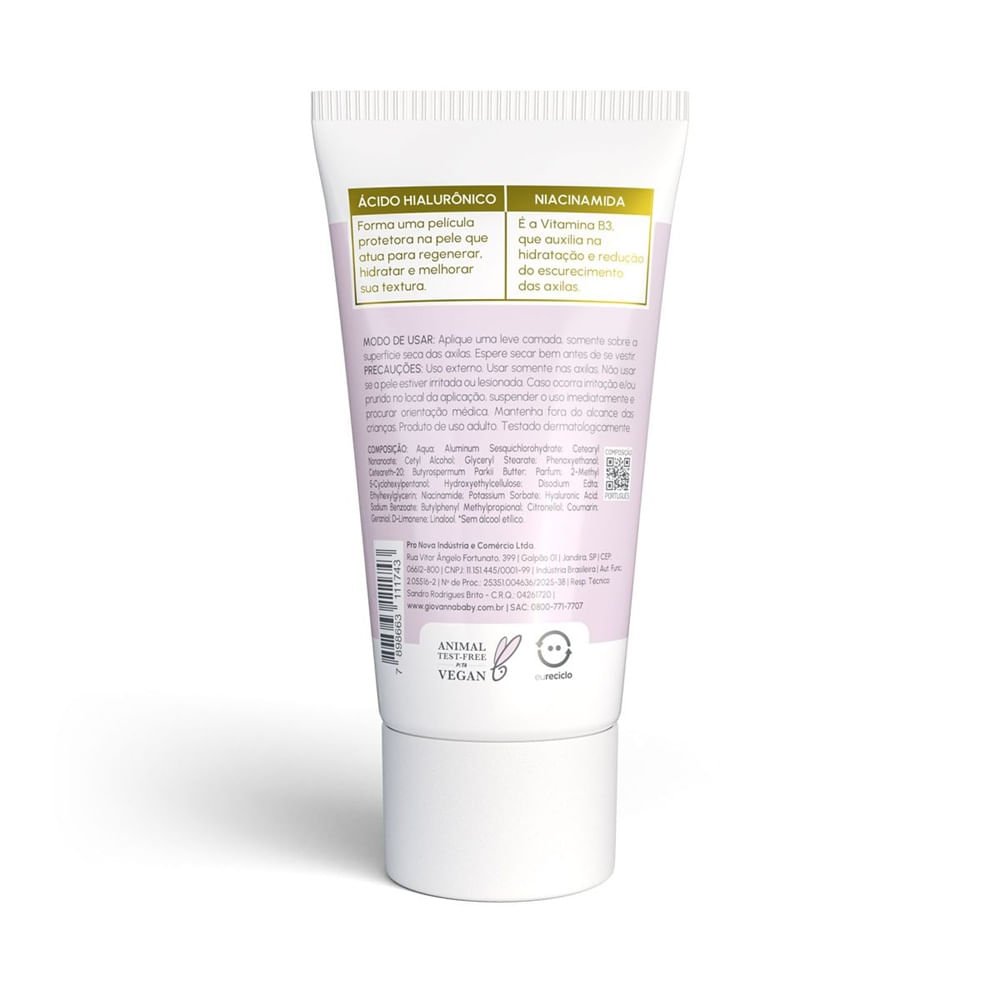 Desodorante Giovanna Baby Creme Sérum Clinical Classic 60g 60g 2