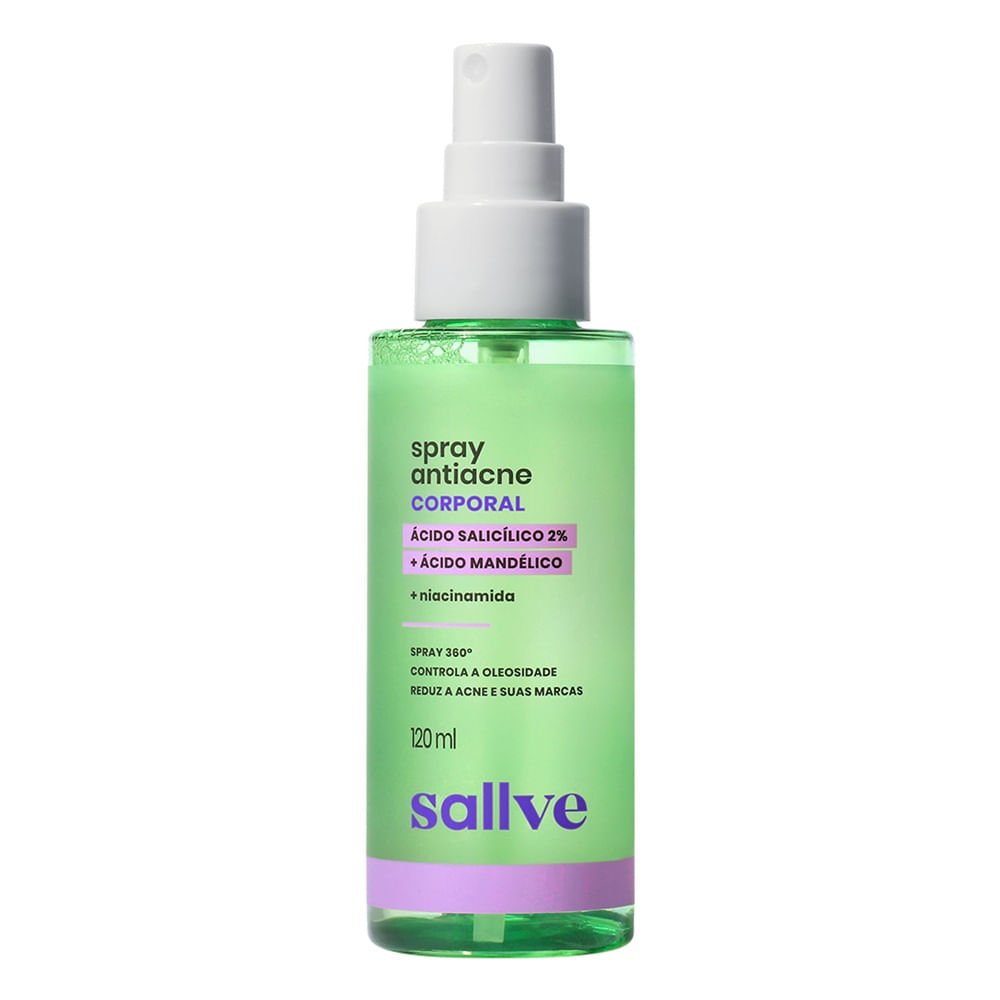 Spray Antiacne Sallve Corporal 120ml