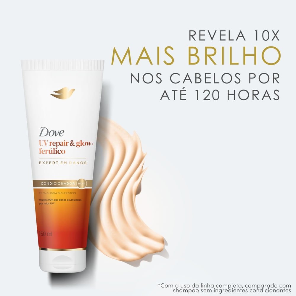 Condicionador Dove UV Repair e Glow + Ferúlico 250ml 250ml 4