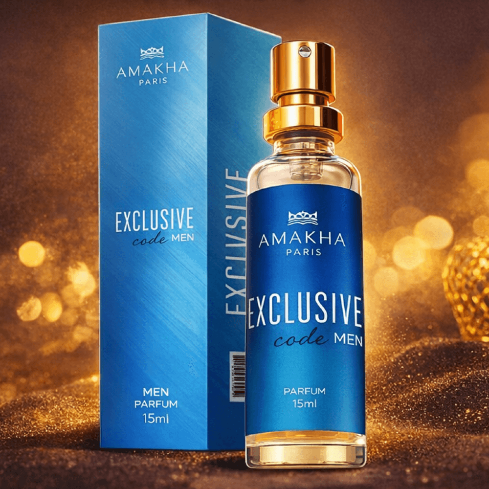 Colônia Amakha Exclusive Code 15ml 15ml 2
