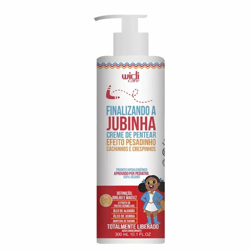 Creme de Pentear Finalizando a Jubinha Efeito Pesadinho Widi Care Jubinha 300g