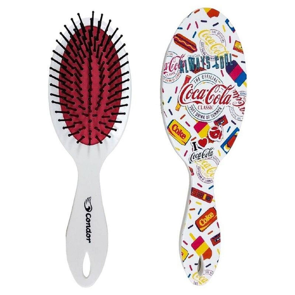 Escova de Cabelo CONDOR Coca-Cola 1un Preto 3