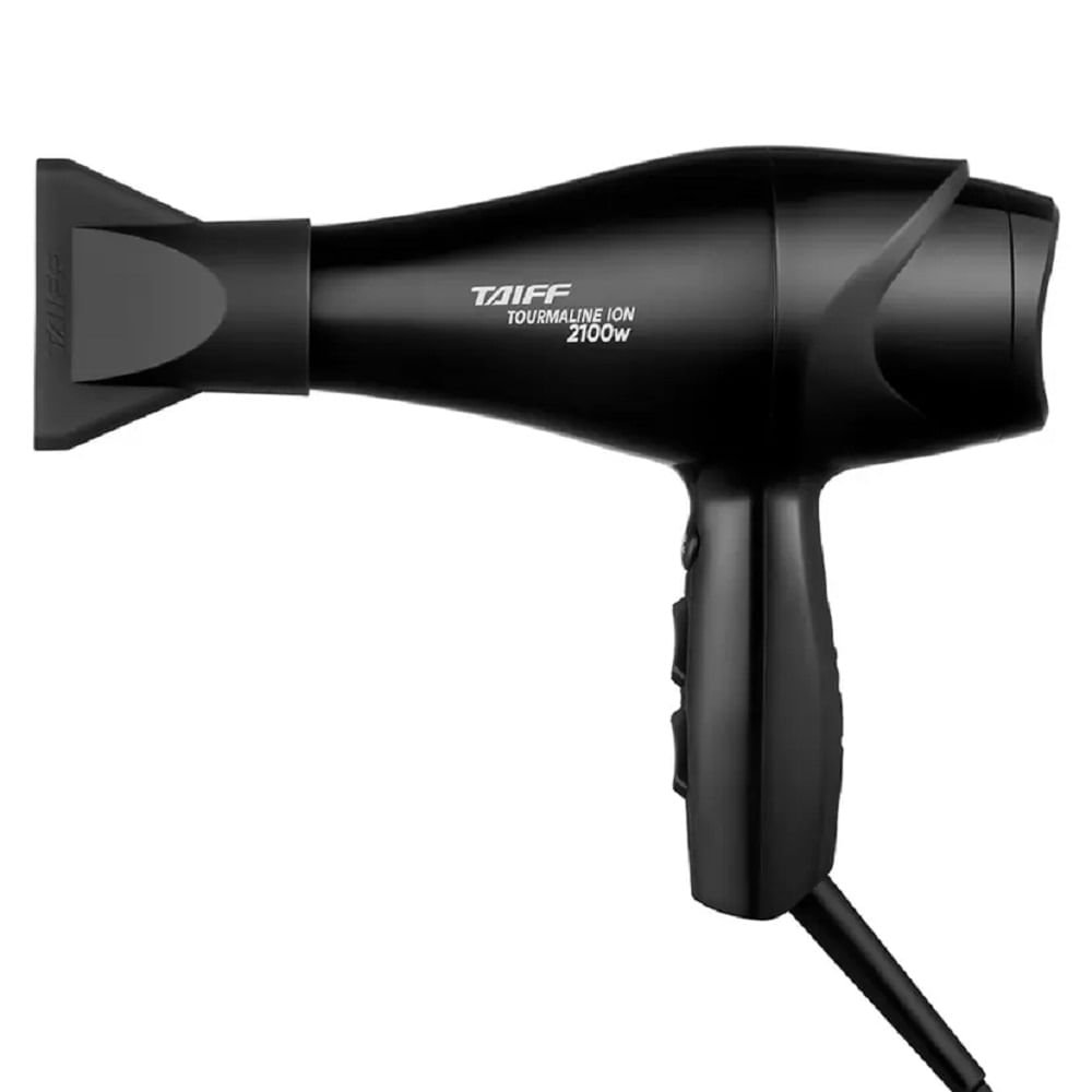 Secador de Cabelo Taiff Tourmaline Ion 2100W Preto 127V