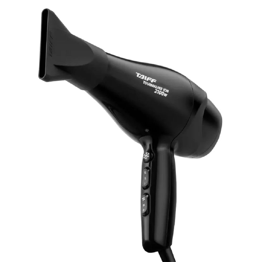 Secador de Cabelo Taiff Tourmaline Ion 2100W Preto 127V Preto 3