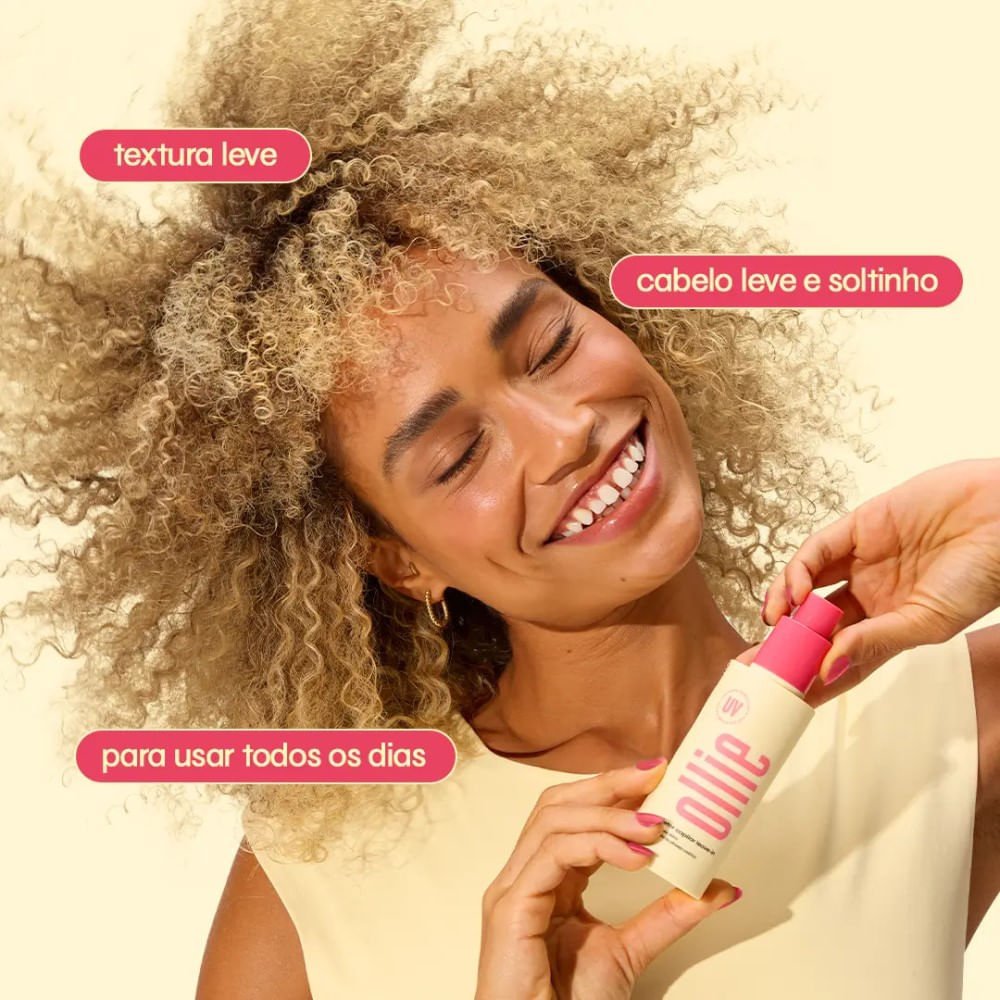 Protetor Capilar Leave-In Ollie Spray 100ml 100ml 6