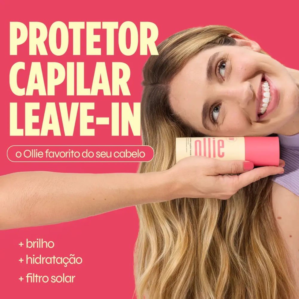 Protetor Capilar Leave-In Ollie Spray 100ml 100ml 8