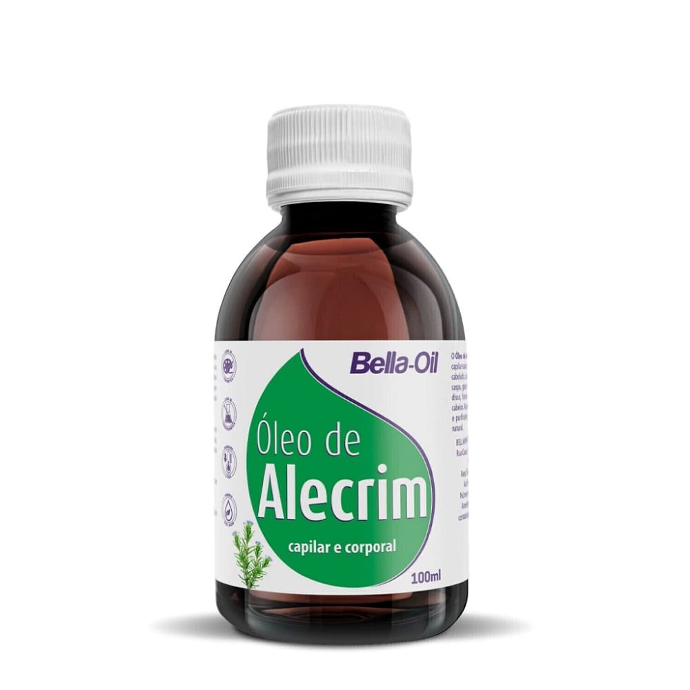 Óleo de Alecrim BellaPhytus Bella-Oil Capilar e Corporal 100ml