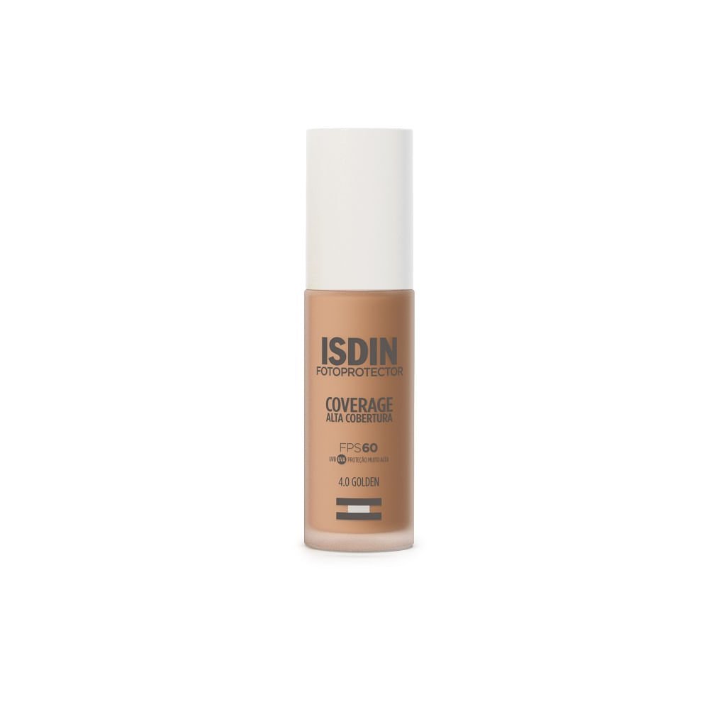 Base com Protetor Solar Facial Isdin Coverage 30g