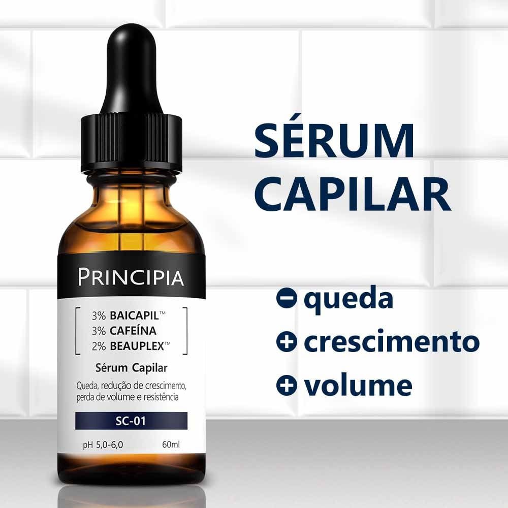 Sérum Capilar Principia Antiqueda SC-01 60ml 60ml 3