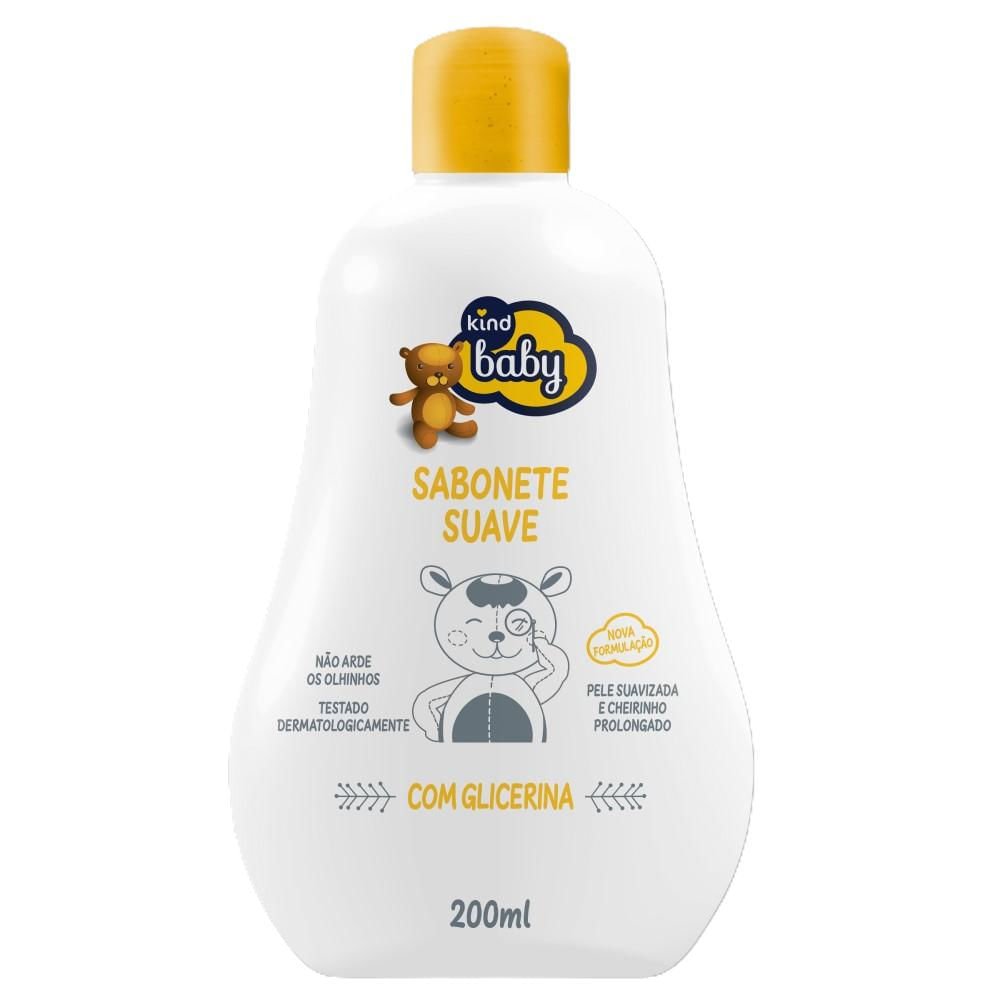 Sabonete Líquido Infantil Kind Baby Suave com Glicerina 200ml 200ml 1