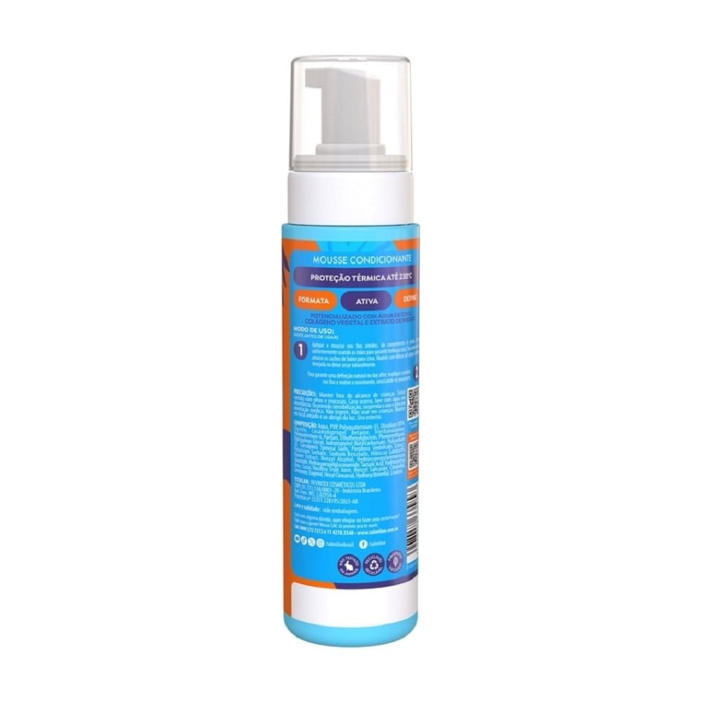 Mousse Capilar Salon Line Definição Natural 240ml 240ml 3