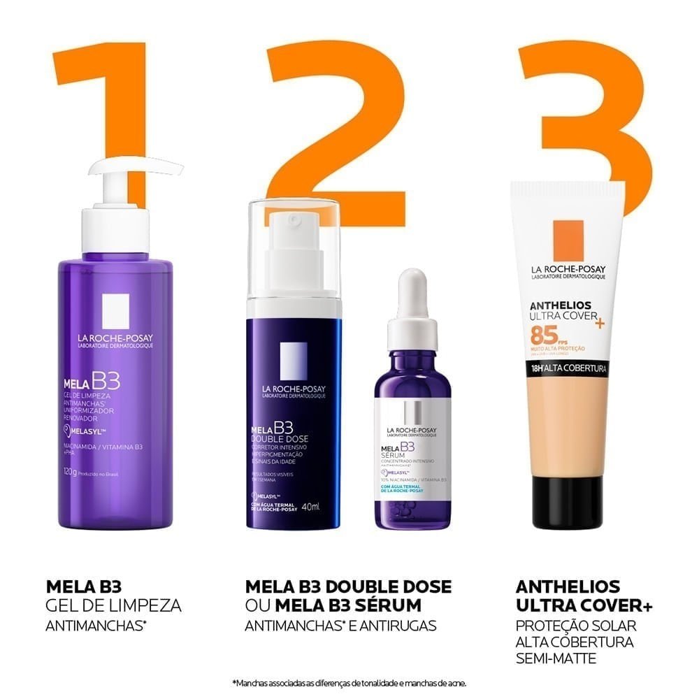 Protetor Solar Anthelios Ultra Cover+ La Roche-Posay FPS85 Cor 5.0 30g 30g 4