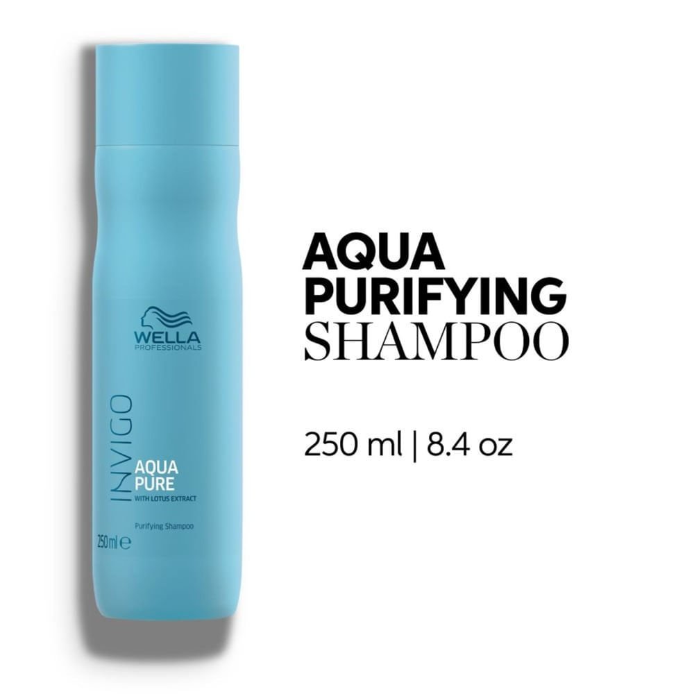 Shampoo Wella Professionals Invigo Balance Aqua Pure 250ml 250ml 2